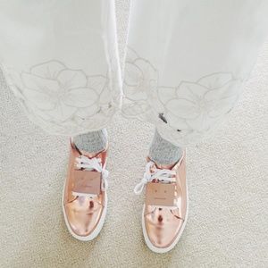 Acne Studios Adriana Metallic Face Sneakers